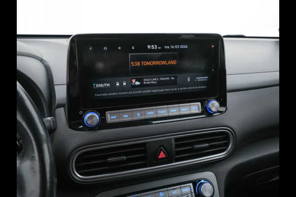 Hyundai Kona EV Fashion 64 kWh (3-Fase) {SOH-100%} (INCL-BTW)  Aut * HEATPUMP | NAVI-FULLMAP | LEATHER-FABRIC | KEYLESS | CAMERA | DAB | ECC | PDC | ADAPTIVE-CRUISE | LANE-ASSIST | HEATED SEATS | PRIVACY-GLASS | HEAD-UP | SHIFT-PADDLES | 17"A