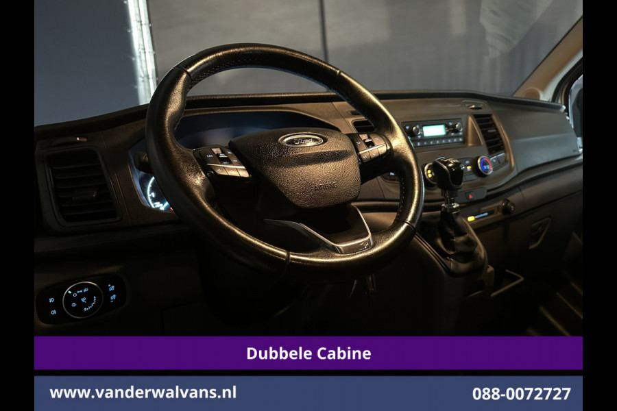Ford Transit 2.0 TDCI 131pk L3H2 Dubbele Cabine Euro6 Airco | 7-Zits | Imperiaal | 2500kg Trekhaak | Cruisecontrol Verwarmde voorruit, Parkeersensoren