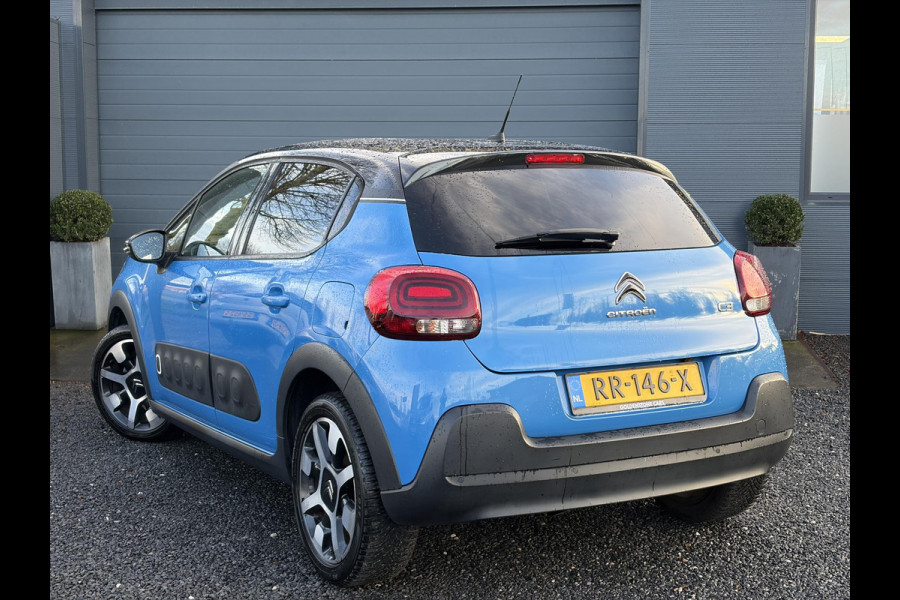 Citroën C3 1.2 PureTech S&S Shine 1e Eigenaar,Navi,Camera,Afn.Trekhaak,Clima,Cruise,Rijstrooksensor,110pk,Lm velgen,N.A.P,Apk tot 01-2027