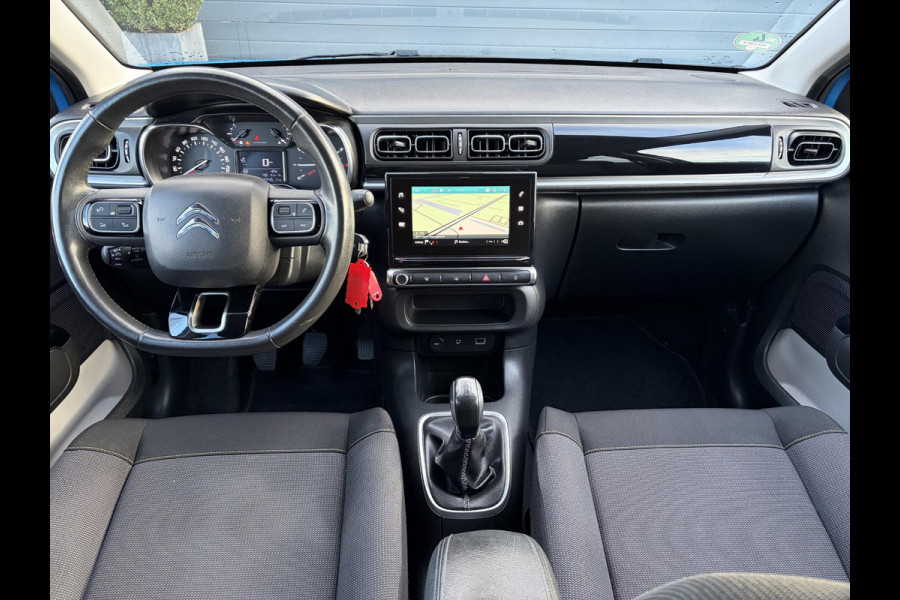 Citroën C3 1.2 PureTech S&S Shine 1e Eigenaar,Navi,Camera,Afn.Trekhaak,Clima,Cruise,Rijstrooksensor,110pk,Lm velgen,N.A.P,Apk tot 01-2027