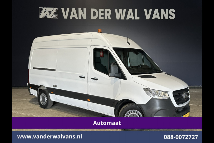 Mercedes-Benz Sprinter 317 CDI 170pk 9G-Tronic Automaat 3500kg Trekhaak L2H2 Inrichting Euro6 Airco | Camera | Apple Carplay Android Auto, Cruisecontrol, Parkeersensoren