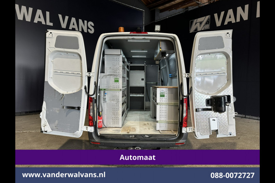 Mercedes-Benz Sprinter 317 CDI 170pk 9G-Tronic Automaat 3500kg Trekhaak L2H2 Inrichting Euro6 Airco | Camera | Apple Carplay Android Auto, Cruisecontrol, Parkeersensoren