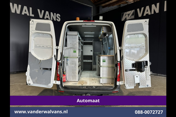 Mercedes-Benz Sprinter 317 CDI 170pk 9G-Tronic Automaat 3500kg Trekhaak L2H2 Inrichting Euro6 Airco | Camera | Apple Carplay Android Auto, Cruisecontrol, Parkeersensoren