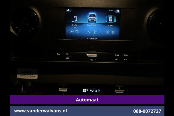 Mercedes-Benz Sprinter 317 CDI 170pk 9G-Tronic Automaat 3500kg Trekhaak L2H2 Inrichting Euro6 Airco | Camera | Apple Carplay Android Auto, Cruisecontrol, Parkeersensoren