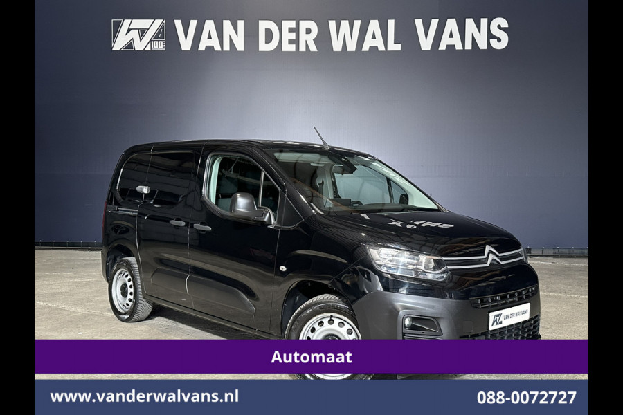 Citroën Berlingo 1.5 BlueHDI 131pk Automaat L1H1 Euro6 Airco | 3-Zits | Navigatie | Camera | Apple Carplay Android Auto, Cruisecontrol, Parkeersensoren, Bijrijdersbank