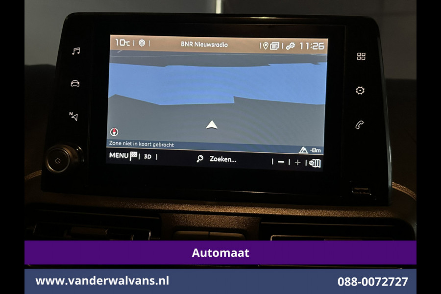 Citroën Berlingo 1.5 BlueHDI 131pk Automaat L1H1 Euro6 Airco | 3-Zits | Navigatie | Camera | Apple Carplay Android Auto, Cruisecontrol, Parkeersensoren, Bijrijdersbank