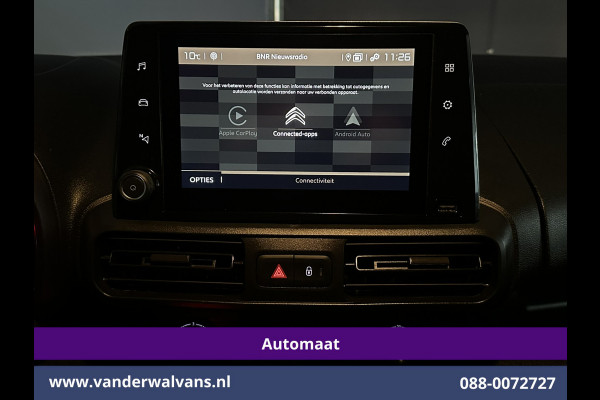 Citroën Berlingo 1.5 BlueHDI 131pk Automaat L1H1 Euro6 Airco | 3-Zits | Navigatie | Camera | Apple Carplay Android Auto, Cruisecontrol, Parkeersensoren, Bijrijdersbank