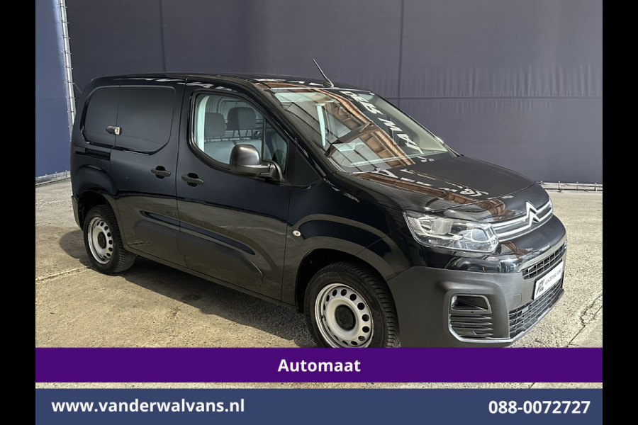 Citroën Berlingo 1.5 BlueHDI 131pk Automaat L1H1 Euro6 Airco | 3-Zits | Navigatie | Camera | Apple Carplay Android Auto, Cruisecontrol, Parkeersensoren, Bijrijdersbank