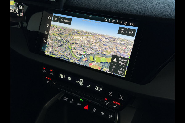 Audi A3 Sportback 40 TFSI E 204 PK PHEV SPORT MMI NAVI ELEK.KLEP CAMERA CARPLAY VIR.COCKPIT KEYLESS LED PHEV PLUG IN HYBRID