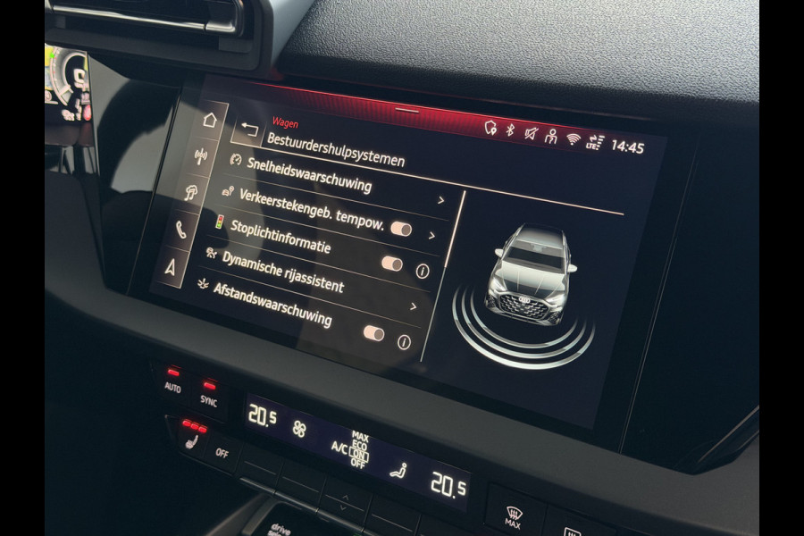 Audi A3 Sportback 40 TFSI E 204 PK PHEV SPORT MMI NAVI ELEK.KLEP CAMERA CARPLAY VIR.COCKPIT KEYLESS LED PHEV PLUG IN HYBRID