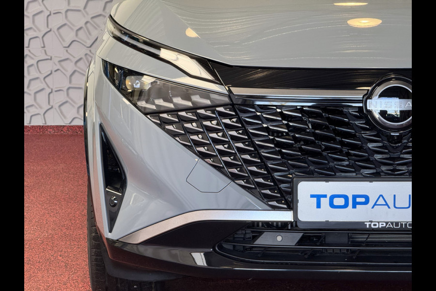 Nissan QASHQAI 1.3 MHEV 160PK TEKNA PLUS BOSE 2-TONE 20''LMV LEER ALCANTARA PANO MASSAGE BOSE STOEL/STUUR/RUIT VERW MATRIX.LED ELEK.KLEP HEADUP 03/2026 K ✅Top Auto's Wijchen , 30 Jaar Specialist in Nissan  : Alle Type's : Tekna / Plus / N-Design / N-Connecta / Limited Edition / Premium / Executive /  , Zowel PHEV / HEV / MHEV / TURBO / HYBRID