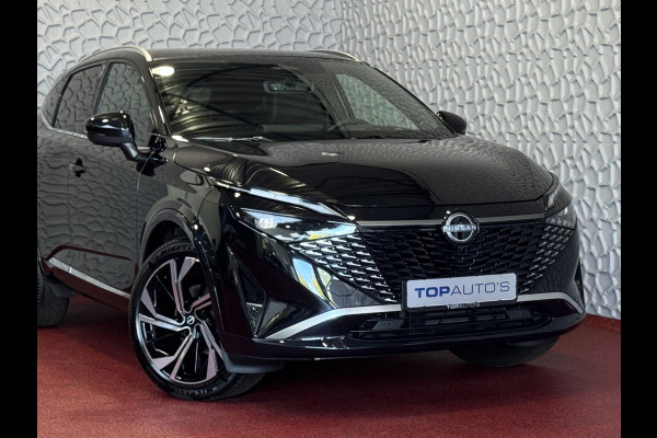 Nissan QASHQAI 1.3 160PK 1800KG TREKVERMOGEN TEKNA PLUS BOSE 20''LMV LEER ALCANTARA PANO MASSAGE BOSE STOEL/STUUR/RUIT VERW MATRIX.LED ELEK.KLE 03/2026 K ✅Top Auto's Wijchen , 30 Jaar Specialist in Nissan  : Alle Type's : Tekna / Plus / N-Design / N-Connecta / Limited Edition / Premium / Executive /  , Zowel PHEV / HEV / MHEV / TURBO / HYBRID