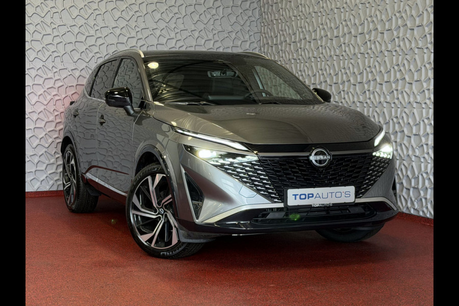 Nissan QASHQAI 1.3 MHEV 160PK TEKNA PLUS BOSE 20''LMV LEER ALCANTARA PANO MASSAGE BOSE STOEL/STUUR/RUIT VERW MATRIX.LED ELEK.KLEP HEADUP 20''LM 2026 ✅Top Auto's Wijchen , 30 Jaar Specialist in Nissan  : Alle Type's : Tekna / Plus / N-Design / N-Connecta / Limited Edition / Premium / Executive /  , Zowel PHEV / HEV / MHEV / TURBO / HYBRID