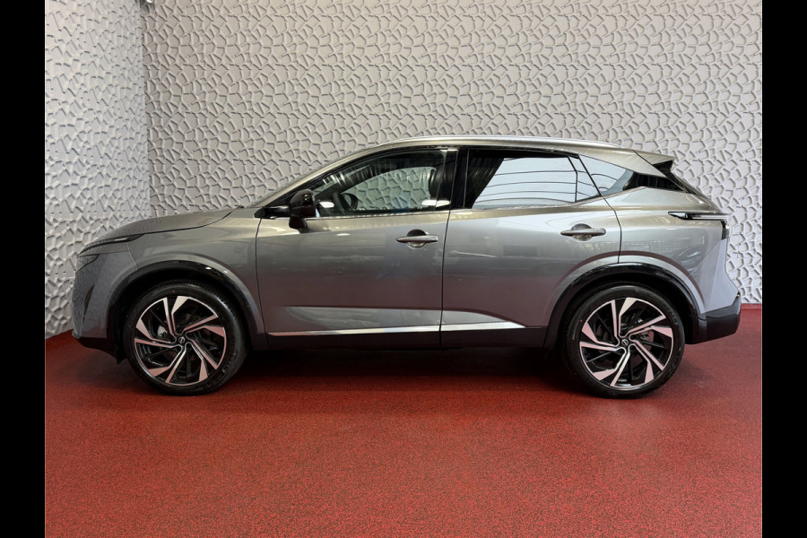 Nissan QASHQAI 1.3 MHEV 160PK TEKNA PLUS BOSE 20''LMV LEER ALCANTARA PANO MASSAGE BOSE STOEL/STUUR/RUIT VERW MATRIX.LED ELEK.KLEP HEADUP 20''LM 2026 ✅Top Auto's Wijchen , 30 Jaar Specialist in Nissan  : Alle Type's : Tekna / Plus / N-Design / N-Connecta / Limited Edition / Premium / Executive /  , Zowel PHEV / HEV / MHEV / TURBO / HYBRID
