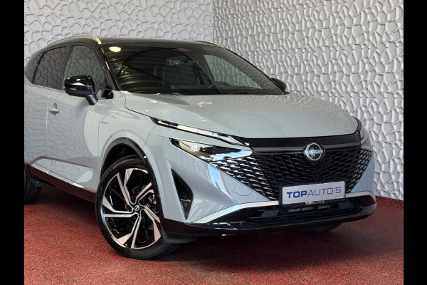 Nissan QASHQAI 1.3 MHEV 160PK TEKNA PLUS BOSE TWO TONE 20''LMV LEER ALCANTARA PANO MASSAGE BOSE STOEL/STUUR/RUIT VERW MATRIX.LED ELEK.KLEP HEAD 03/2026 ✅Top Auto's Wijchen , 30 Jaar Specialist in Nissan  : Alle Type's : Tekna / Plus / N-Design / N-Connecta / Limited Edition / Premium / Executive /  , Zowel PHEV / HEV / MHEV / TURBO / HYBRID