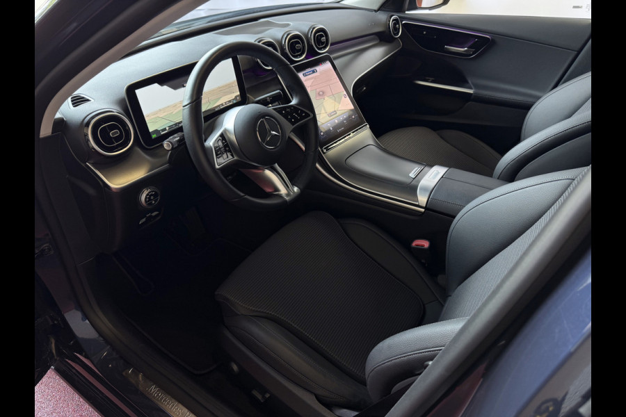 Mercedes-Benz C-Klasse 300e 313PK PHEV 12/2024 AVANTGARDE TREKHAAK HALF LEER CAMERA ELEK/STOEL/VERWARMD 12/2024 PHEV PLUG IN HYBRIDE phev