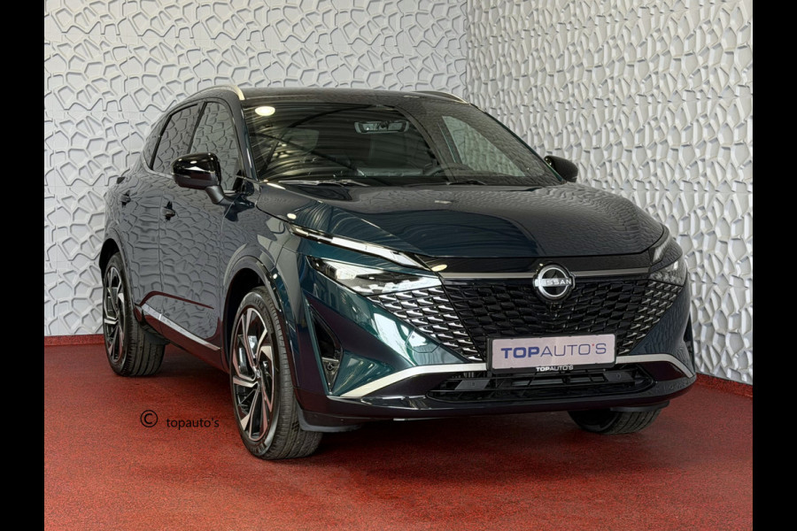 Nissan QASHQAI 1.3 MHEV 160PK 4 CILINDER TEKNA PLUS BOSE 20''LMV LEER ALCANTARA PANO MASSAGE BOSE STOEL/STUUR/RUIT VERW MATRIX.LED ELEK.KLEP HE 2026 ✅Top Auto's Wijchen , 30 Jaar Specialist in Nissan  : Alle Type's : Tekna / Plus / N-Design / N-Connecta / Limited Edition / Premium / Executive /  , Zowel PHEV / HEV / MHEV / TURBO / HYBRID