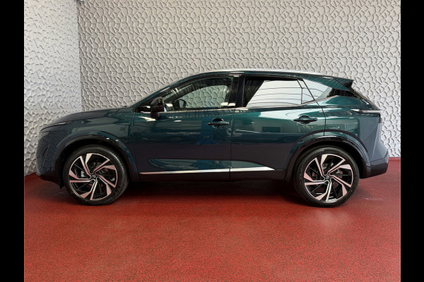 Nissan QASHQAI 1.3 MHEV 160PK 4 CILINDER TEKNA PLUS BOSE 20''LMV LEER ALCANTARA PANO MASSAGE BOSE STOEL/STUUR/RUIT VERW MATRIX.LED ELEK.KLEP HE 2026 ✅Top Auto's Wijchen , 30 Jaar Specialist in Nissan  : Alle Type's : Tekna / Plus / N-Design / N-Connecta / Limited Edition / Premium / Executive /  , Zowel PHEV / HEV / MHEV / TURBO / HYBRID