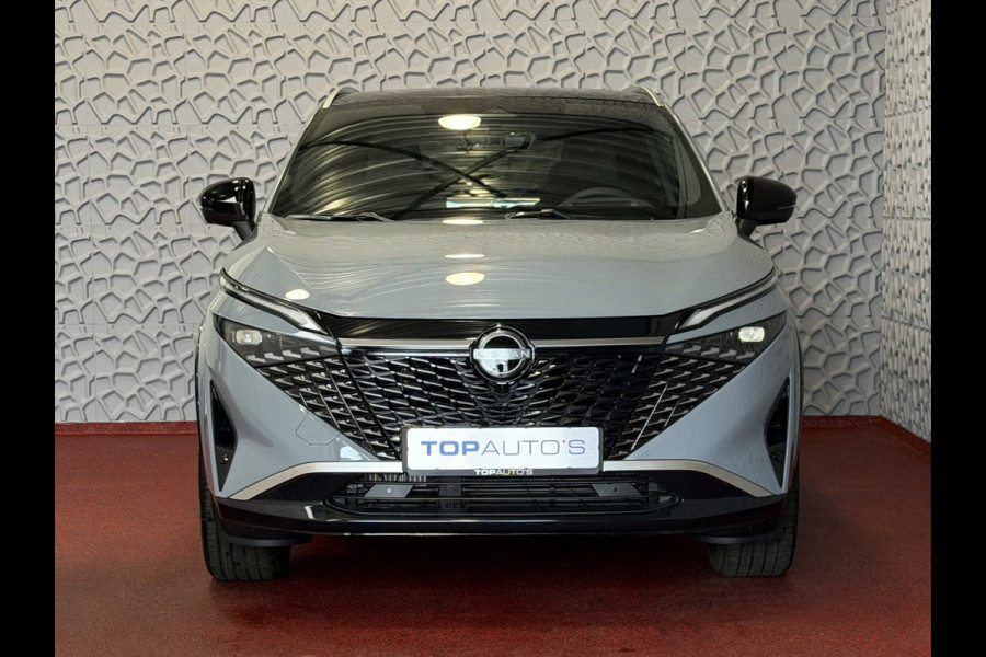 Nissan QASHQAI 1.3 MHEV 160PK 1800KG TREKGEWICHT TEKNA PLUS BOSE 20''LMV LEER ALCANTARA PANO MASSAGE BOSE STOEL/STUUR/RUIT VERW MATRIX.LED ELEK 03/2026 K ✅Top Auto's Wijchen , 30 Jaar Specialist in Nissan  : Alle Type's : Tekna / Plus / N-Design / N-Connecta / Limited Edition / Premium / Executive /  , Zowel PHEV / HEV / MHEV / TURBO / HYBRID