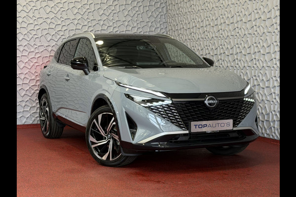 Nissan QASHQAI 1.3 MHEV 160PK 1800KG TREKGEWICHT TEKNA PLUS BOSE 20''LMV LEER ALCANTARA PANO MASSAGE BOSE STOEL/STUUR/RUIT VERW MATRIX.LED ELEK 03/2026 K ✅Top Auto's Wijchen , 30 Jaar Specialist in Nissan  : Alle Type's : Tekna / Plus / N-Design / N-Connecta / Limited Edition / Premium / Executive /  , Zowel PHEV / HEV / MHEV / TURBO / HYBRID