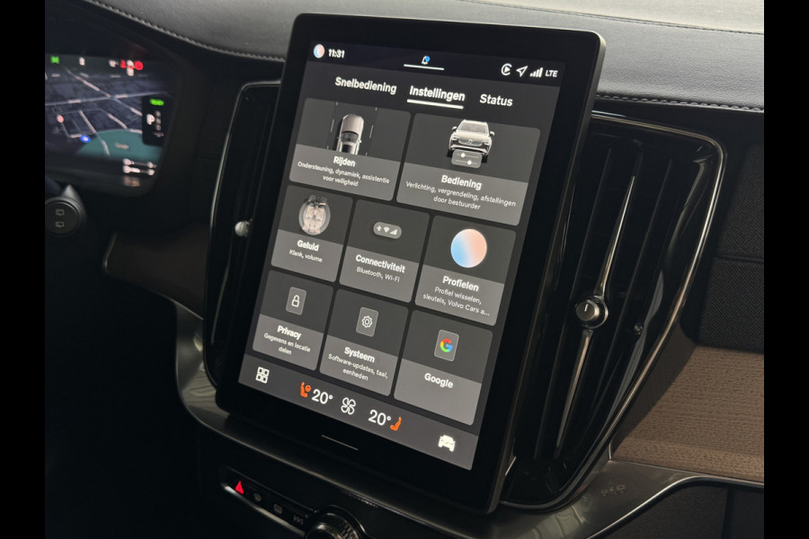 Volvo XC90 2.0 T8 456PK AWD PLUS DARK PANORAMA 360.CAM STOEL/STUUR VERW HARMAN KARDON PHEV PLUG IN HYBRID