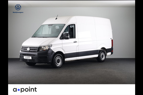 Volkswagen Crafter 35 2.0 TDI L3H2 140 PK | Navigatie via app | Bijrijdersbank | Airco | Side Assist | Inklapbare spiegels | Parkeersensoren voor en achter |