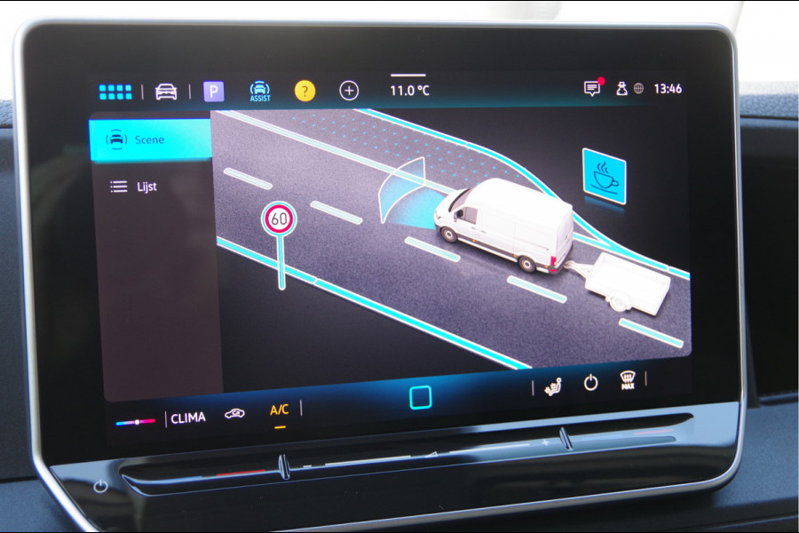 Volkswagen Crafter 35 2.0 TDI L3H3 AUT. 2X SCHUIFDEUR, FACELIFT, LED, TREKHAAK, CAMERA, NAVI, CRUISE, CLIMA, PARKEERSENSOREN