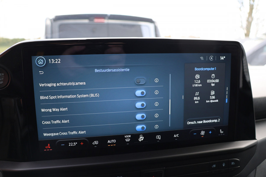 Ford Transit Custom 300 2.0 TDCI L2H1 Limited DC | Dubbel Cabine | Elec schuifdeuren | ACC | Blind Spot | 360 Camera | CarPlay | Navigatie | Stoelverwarming | 5-Zitter | BPM Vrij