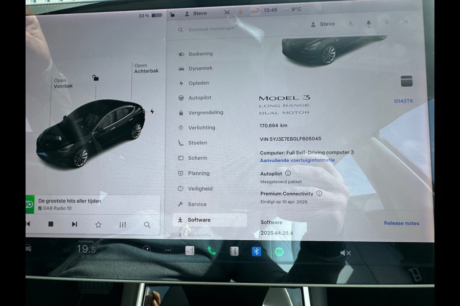 Tesla Model 3 Long Range AWD 75 kWh SOH 89%
