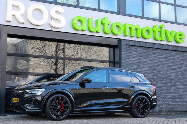 Audi Q8 e-tron S quattro SQ8 115 kWh | BTW | NAP | PANO | B&O | 360 | RS ZETELS | MATRIX | LUCHTVERING | MEMORY | KEYLESS |
