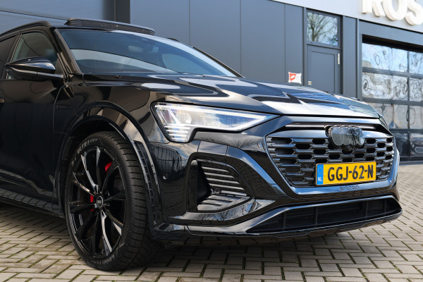 Audi Q8 e-tron S quattro SQ8 115 kWh | BTW | NAP | PANO | B&O | 360 | RS ZETELS | MATRIX | LUCHTVERING | MEMORY | KEYLESS |