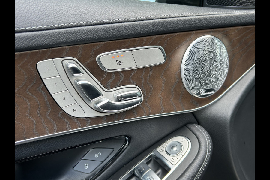 Mercedes-Benz GLC 250 4Matic // Mat Bruin // Memory // Panoramadak // Burmester // Distronic // Rijassistentie pakket // LED