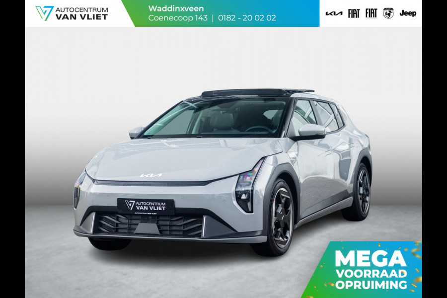 Kia EV4 Plus Advanced 58.3 kWh | Uit voorraad leverbaar | Leder | Pano dak| 19" velgen