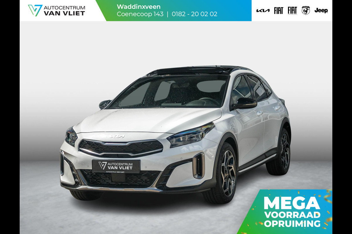 Kia Xceed 1.5 T-GDi GT-PlusLine | Uit voorraad leverbaar | Automaat | Pano dak | 18" velgen | Clima | Cruise | GT interieur
