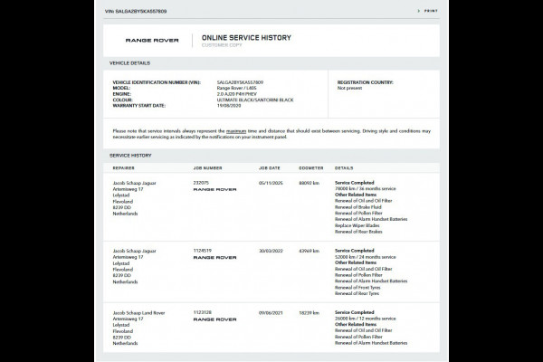 Land Rover Range Rover 2.0 P400e Autobiography | Panorama | Massage | Lane Assist | Stuurwielverwarming | Meridian | 360 cam | HuD