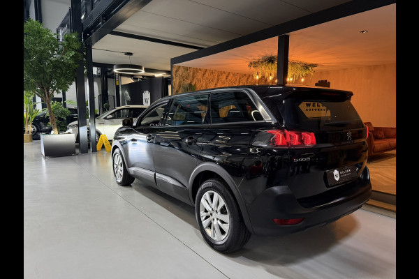 Peugeot 5008 1.2 PureTech Allure Pack Business 7P. Garantie 360 Camera Carplay Keyless Cruise Navi Clima Lane Led Dab Rijklaar