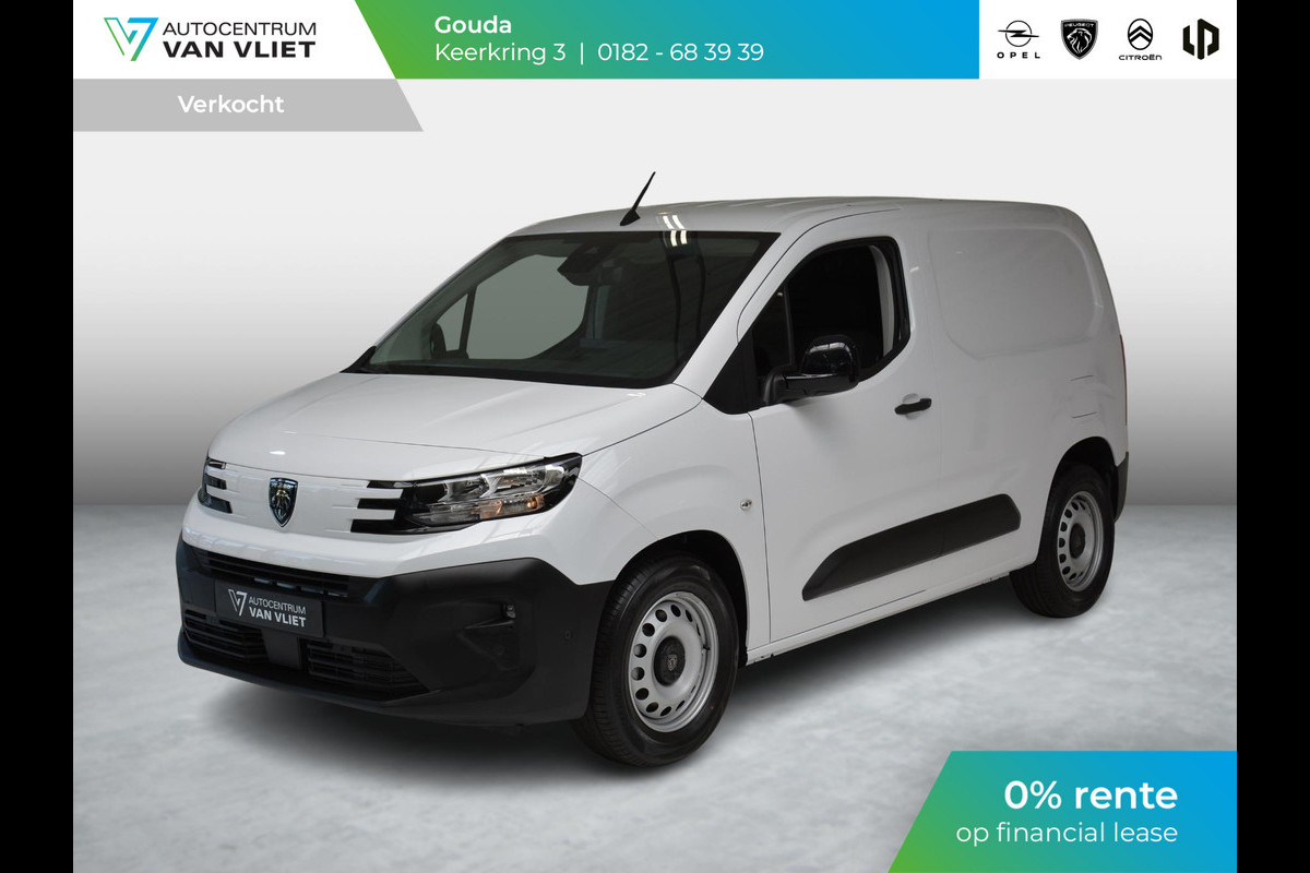 Peugeot e-Partner L1 50 kWh | 0% rente | laadruimtebetimmering | Warmtepomp | Comfort stoel | Apple Carplay | camera | ECO LED koplampen | rijklaarprijs