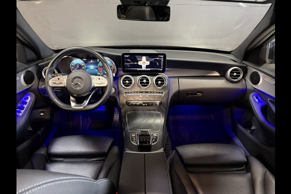Mercedes-Benz C-Klasse 180 Business Solution AMG | Pano | 22.000km NAP | Leder | Sfeerverlichting | Apple Carplay