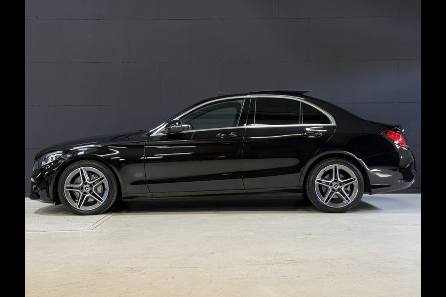 Mercedes-Benz C-Klasse 180 Business Solution AMG | Pano | 22.000km NAP | Leder | Sfeerverlichting | Apple Carplay