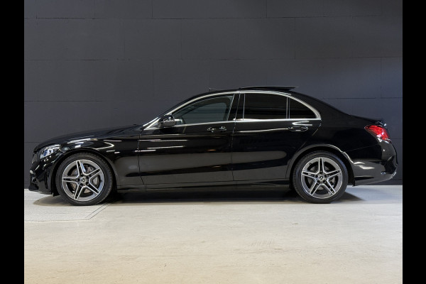 Mercedes-Benz C-Klasse 180 Business Solution AMG | Pano | 22.000km NAP | Leder | Sfeerverlichting | Apple Carplay