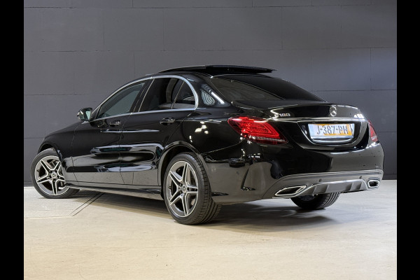 Mercedes-Benz C-Klasse 180 Business Solution AMG | Pano | 22.000km NAP | Leder | Sfeerverlichting | Apple Carplay