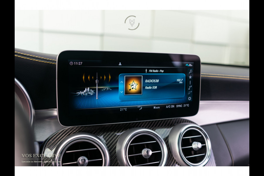 Mercedes-Benz C-Klasse AMG 63 S Coupé Ceramic|Matte lak|Aerodynamica|Full Carbon|Performance stoelen|Burmester|BTW