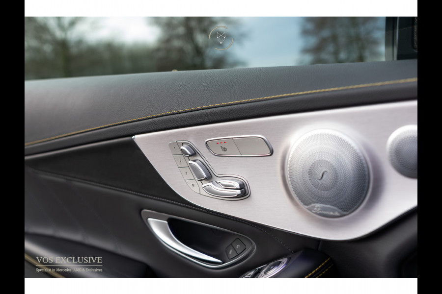 Mercedes-Benz C-Klasse AMG 63 S Coupé Ceramic|Matte lak|Aerodynamica|Full Carbon|Performance stoelen|Burmester|BTW