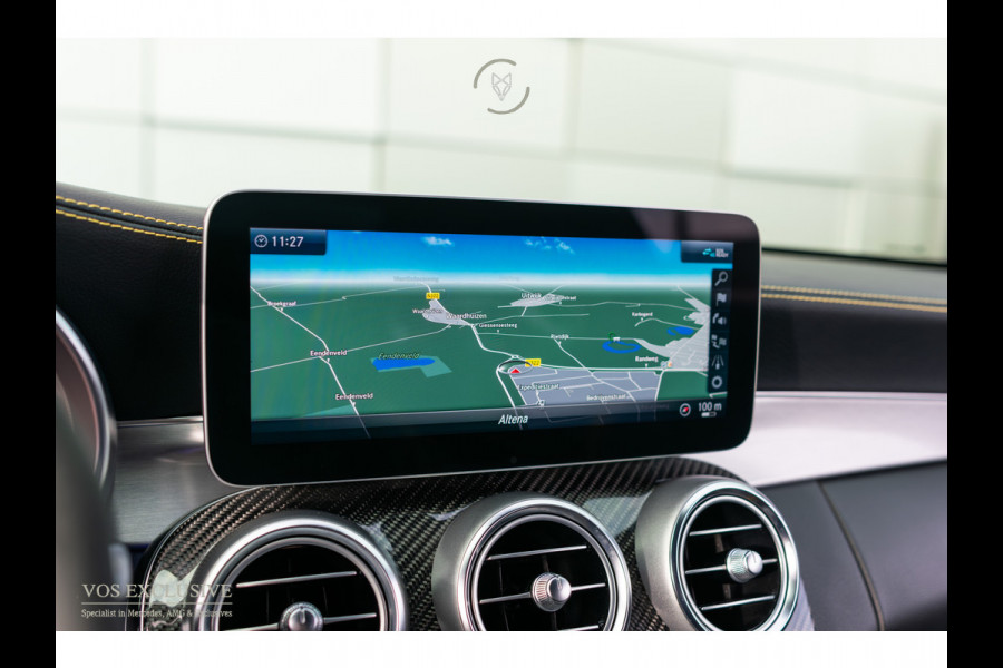 Mercedes-Benz C-Klasse AMG 63 S Coupé Ceramic|Matte lak|Aerodynamica|Full Carbon|Performance stoelen|Burmester|BTW