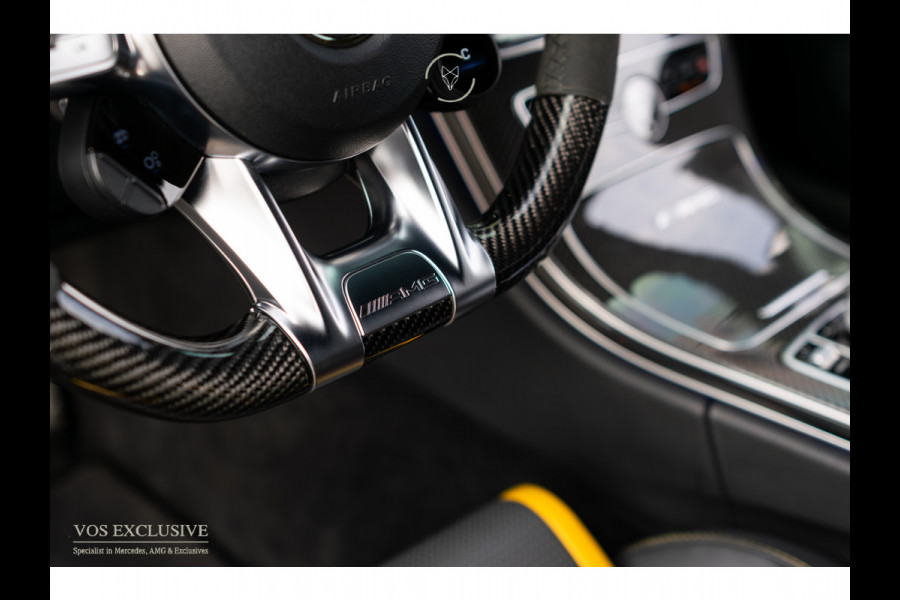 Mercedes-Benz C-Klasse AMG 63 S Coupé Ceramic|Matte lak|Aerodynamica|Full Carbon|Performance stoelen|Burmester|BTW