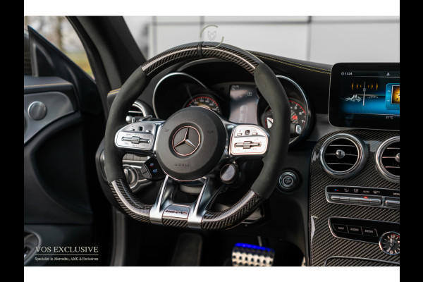 Mercedes-Benz C-Klasse AMG 63 S Coupé Ceramic|Matte lak|Aerodynamica|Full Carbon|Performance stoelen|Burmester|BTW