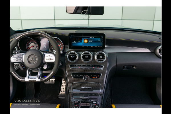 Mercedes-Benz C-Klasse AMG 63 S Coupé Ceramic|Matte lak|Aerodynamica|Full Carbon|Performance stoelen|Burmester|BTW
