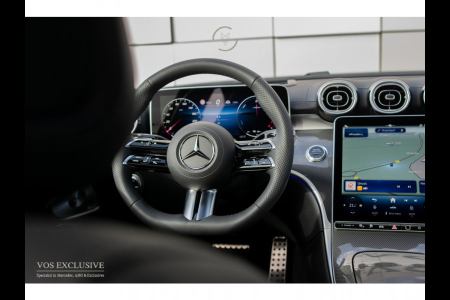 Mercedes-Benz C-Klasse 300 e AMG Magno|Nappa|Night|Rij-assistentie Plus|Keyless-Go|Stoelkoeling|Pano|360°|Burmester|19''