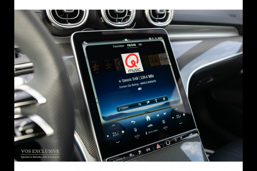 Mercedes-Benz C-Klasse 300 e AMG Magno|Nappa|Night|Rij-assistentie Plus|Keyless-Go|Stoelkoeling|Pano|360°|Burmester|19''