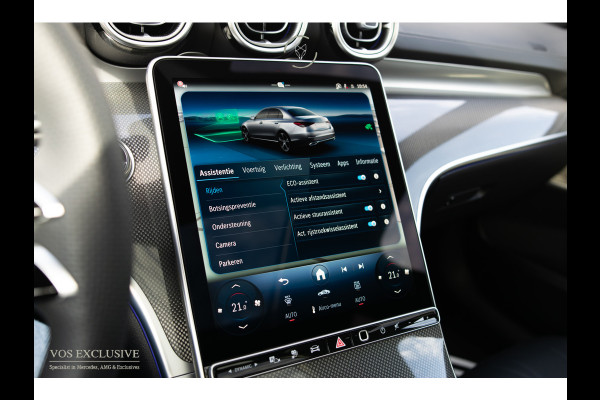 Mercedes-Benz C-Klasse 300 e AMG Magno|Nappa|Night|Rij-assistentie Plus|Keyless-Go|Stoelkoeling|Pano|360°|Burmester|19''